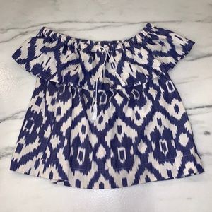 Madewell off the should top